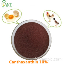 Poudre de canthaxanthine naturelle de qualité alimentaire 10%